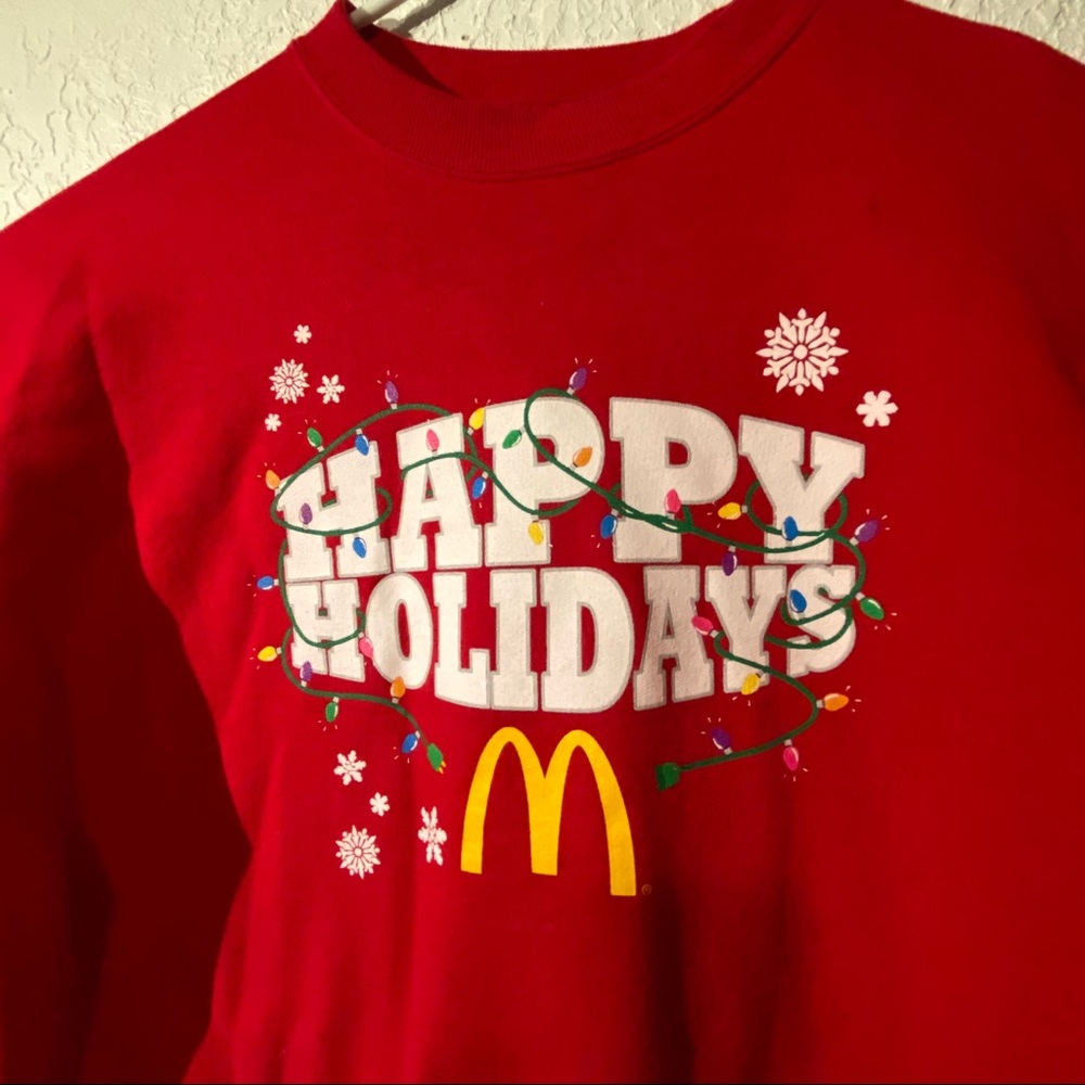 McDonald’s Crewneck Sweater Sz M